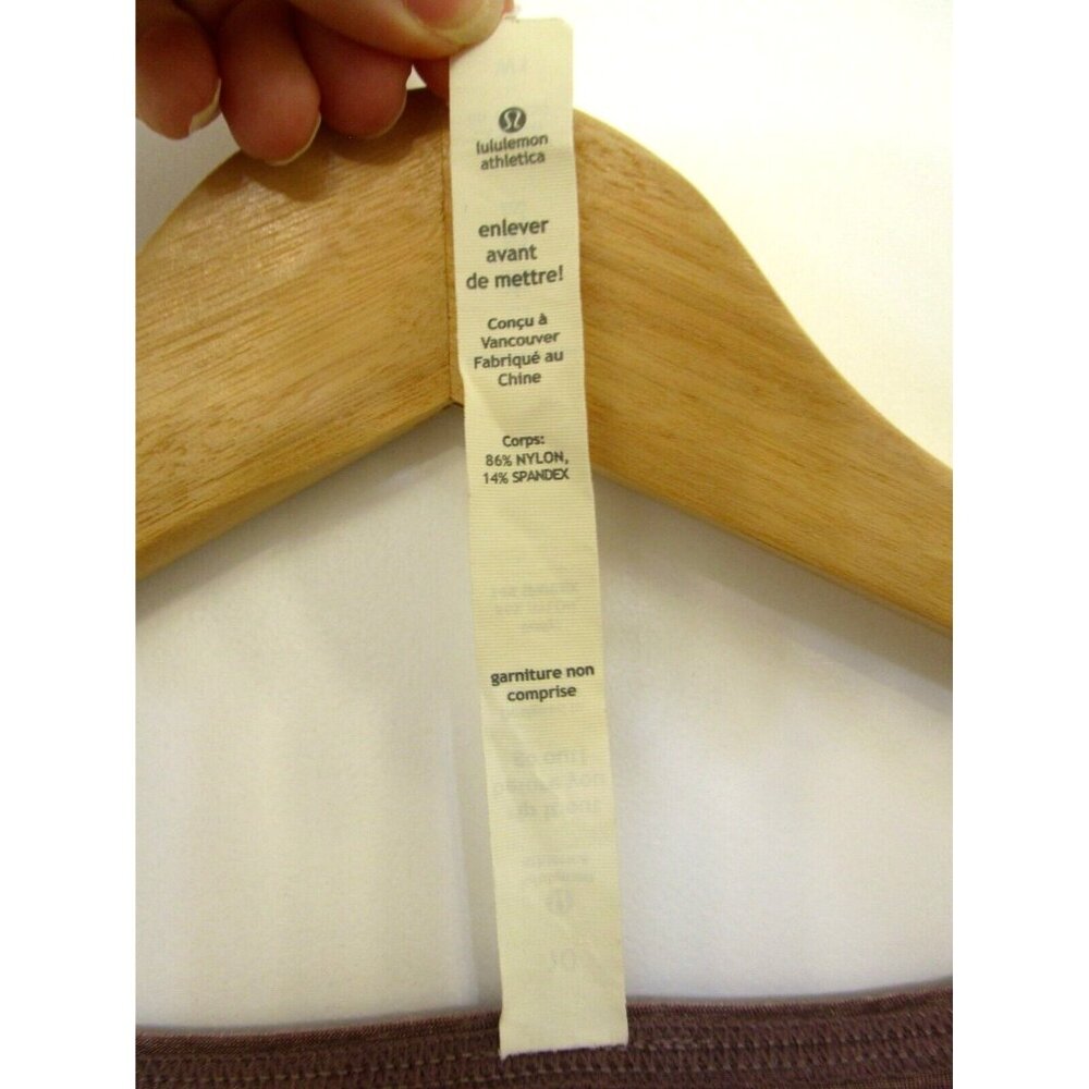 LULULEMON Pink Athletica Tank Top - Active Wear Gym Sculpt Tank - Size 10 Women - Picture 4 of 15